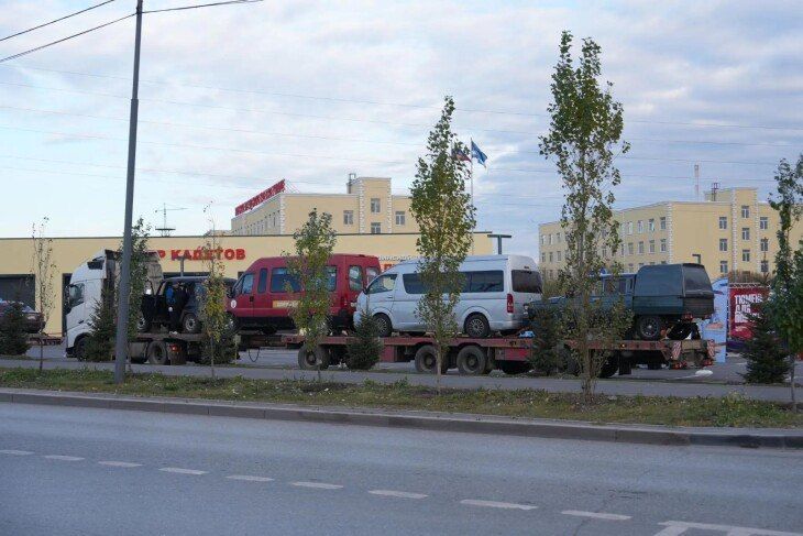 Гуманитарную помощь отправили из Тюмени в зону проведения СВО 30 октября Гуманитарную помощь отправили из Тюмени в зону проведения СВО 30 октября